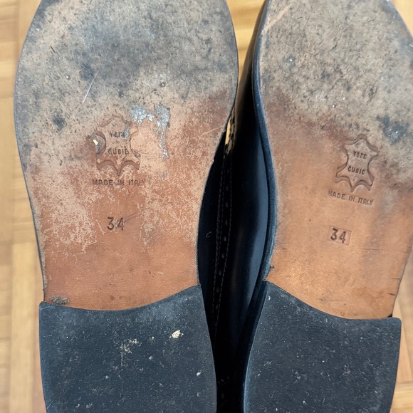 Classic Black Leather kids Dress Shoes - Picture 5 of 11